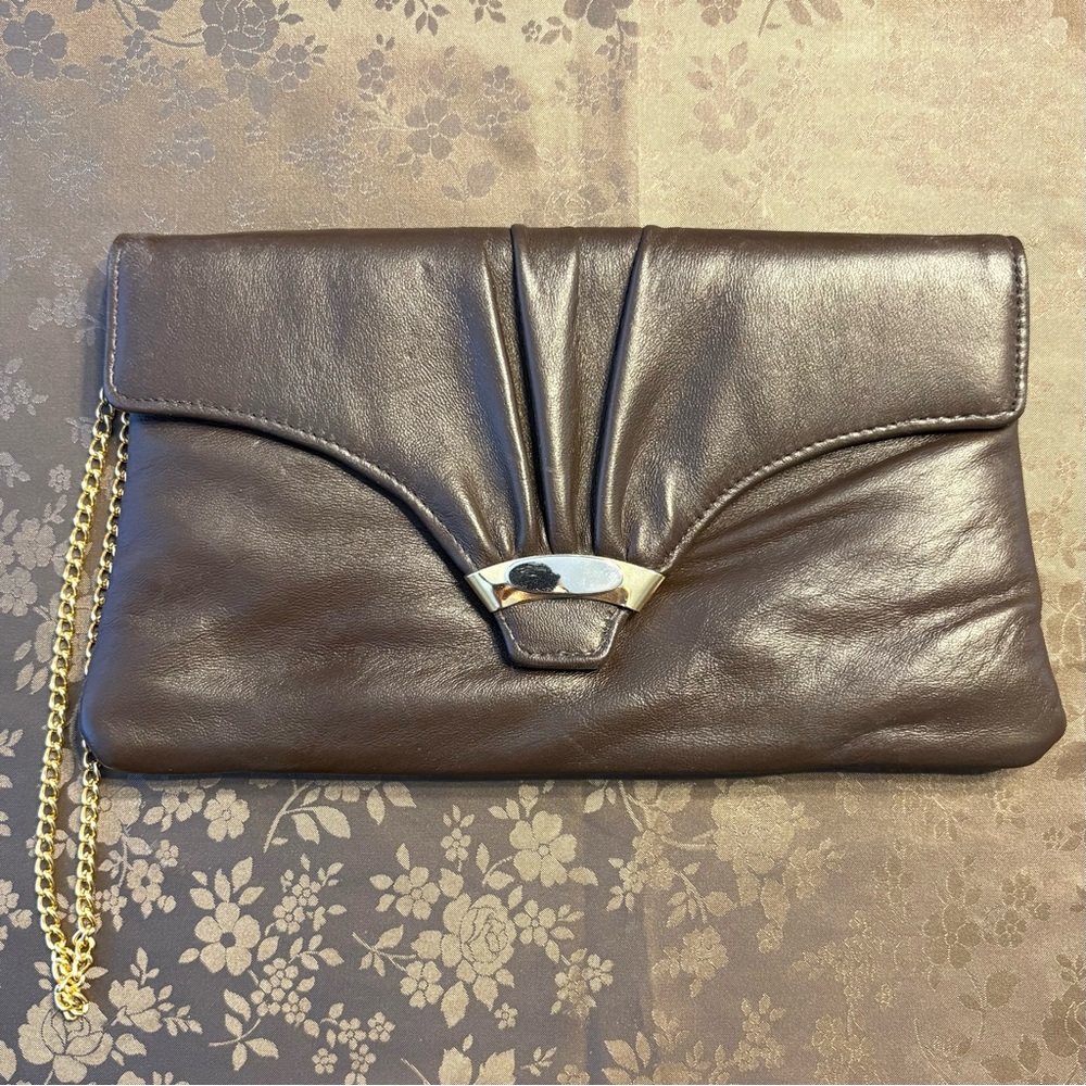 Ande Brown and Gold Purse